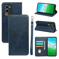 【新品】 iCarez OPPO A5 5G 用 ケース 手帳型 ? ?[2026新デザイン]? PUレザー TPU 耐衝撃 防塵 マグネット式 スタンド機能 携帯ケース カードポケット3枚収納 オッポa5 5g OPG06 A502OP 対応 6.7イン 0のサムネイル