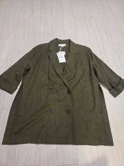 OLUN linen blend jacket/リネンブレンドジャケット - メルカリ