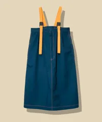 新品未使用 go slow caravan C/N 2タックオーバースカート (WOMENS) 340228 ブルー 1サイズ 管理番号：297A-2503のサムネイル