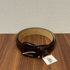 未使用 MAGNANNI レザーベルト FREE マグナーニ こげ茶 1520 - メルカリ