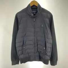 【中古】RALPH LAUREN 中綿ジャケット サイズS 黒 袖切替 ラルフローレン[91]のサムネイル