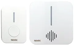 リーベックス(Revex) ワイヤレス チャイム インターホン 呼び出しボタン コールセット LCW500 ホワイトのサムネイル