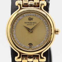 美品】RAYMOND WEIL GENEVE 18k plate 新品ベルト - メルカリ