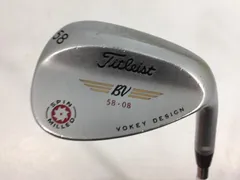 【中古ゴルフクラブ】タイトリスト ボーケイ ウェッジ スピンミルド ツアークロム 58.08 D/G SWのサムネイル