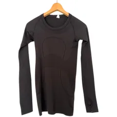 ルルレモン lululemon カットソー ウエア 長袖 2サイズ ブラック系 1008755のサムネイル