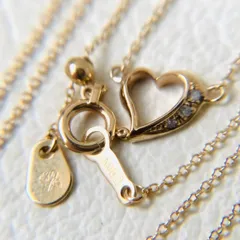 美品 k10 シンパシーオブソウル ハート ダイヤモンド ネックレス SYMPATHY OF SOULのサムネイル