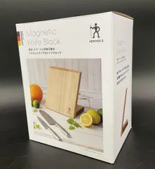 新品未開封 HENCKELS ヘンケルス Magnetic Knife Block マグネット ナイフブロック 包丁スタンド 天然木 ゴム材 磁石式 キッチン収納 ナイフホルダーのサムネイル