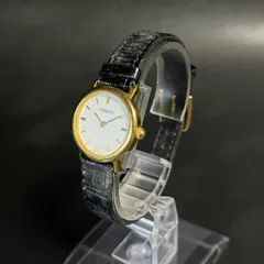 【稼働品】 TISSOT ティソ アナログ C225K 腕時計 ゴールド ブラック 電池交換済み 動作確認済み レディースのサムネイル