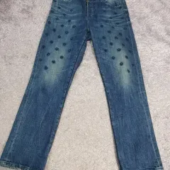 ZADIG&VOLTAIRE ザディグ・エ・ヴォルテール デニム パンツ フラワー 刺繍 26のサムネイル