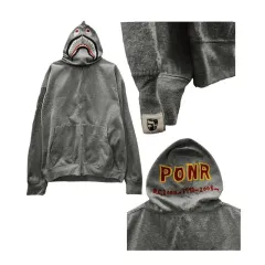 A BATHING APE アベイシングエイプ シャーク WHO フード XL MADE IN JAPANのサムネイル