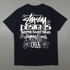 333【人気Lサイズ】ステューシー♧刺繍ビッグロゴ　半袖ベースボールシャツ 359【希少XLサイズ】ステューシー♧ビッグロゴ 即完売品半袖ベース
