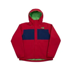 (95) THE NORTH FACE ザノースフェイス バイカラー 登山 ウィンドブレーカー レッドのサムネイル
