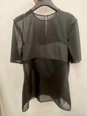 チャコット レースコンビトップス 黒レースとエバーグリーン L - メルカリ