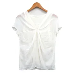 コムサデモード COMME CA DU MODE カットソー Tシャツ 半袖 シンプル 9 アイボリー 白 /KT3のサムネイル