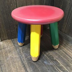 棚・ラック・シェルフ 希少 レトロ カラーペンシル コーナーシェルフ