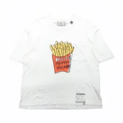 MAISON MIHARA YASUHIRO ポケット Tシャツ Foods Printed T-shirt ポテト プリント L ホワイト GONGON 日本製のサムネイル