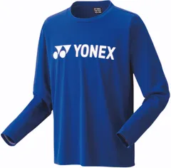 ヨネックス YONEX テニス ユニロングスリーブTシャツ シャツ ウェア トップス 吸汗 速乾 静電 部活 クラブ 練習 練習試合 自主練 トレーニング 16802 472 ミッドナイトネイビーのサムネイル