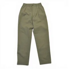 UNITED ARROWS ユナイテッドアローズ シアサッカー 1プリーツ イージーパンツ サイズS カーキ 1114-199-8482 メンズ 定価15400円のサムネイル