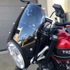 moto guzzi V7 メーターバイザー/フロントカウル アルミ製 - メルカリ