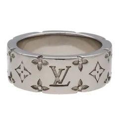 【中古】 LOUIS VUITTON ルイヴィトン リング･LV モザイク M1182L シルバー Lサイズ 21号 指輪 26019167DSのサムネイル
