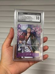 PSA10 ONE PIECE カードゲーム ゾロ十郎 2周年コンプリートガイド