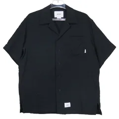 WTAPS ダブルタップス 24SS FRIO 02/SS/POLY.SUCKER 241WVDT-SHM05 フリーオ ショートスリーブ シャツ ポリエステル サッカー ブラック 半袖 サイズ02(M) Julzのサムネイル