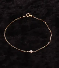 美品 スタージュエリー ブレスレット K10 ダイヤ 0.02ct レディース STAR JEWELRYのサムネイル