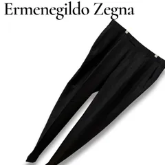 Ermenegildo Zegna エルメネジルドゼニア ブラック メンズ パンツ 長ズボン スラックス 伊勢丹新宿 ISETAN ゆったり 大きめサイズ【XLサイズ相当】0000061TNKのサムネイル