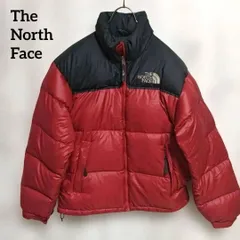 The North Face　ノースフェイス　ダウンジャケット　ヌプシ　700フィル　メンズSサイズ　韓国表示90 赤　レッド　25−1122−48のサムネイル