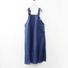 美品】タキマキ エプロン ブルー - メルカリ
