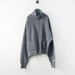 2025AW アン HANNE Driver's knit ドライバーズニット F｜グレー 羽織り アウター ジップアップ ハイネック【2400015010373】のサムネイル