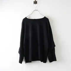 大きいサイズ トゥービーシック TO BE CHIC ドルマンスリーブ カットソー 42 ブラック／トップス フレア【2400015057750】のサムネイル