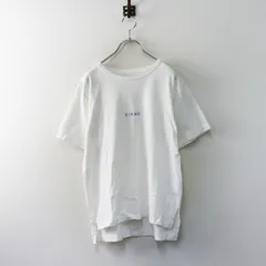シンメ SINME ロゴ刺繍Tシャツ F＼ホワイト カットソー コットン 半袖【2400015046068】のサムネイル