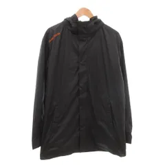 ビームス BEAMS DESIGN ナイロンコート ミディ丈 XO 黒 ブラック BOW792SJK /TQのサムネイル
