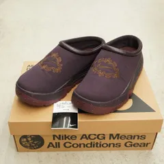 美品 国内正規25AW NIKE ナイキ ACG エーシージー Rufus ルーファス IM4953-600 サンダル スニーカー US7.5 本物 バーガンディー 4463Ｑ♪のサムネイル