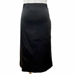 未使用品△BALENCIAGA バレンシアガ 24AW 808789 TRO56 EVENINGWEAR タイトスカート シンプル ブラック 34 イタリア製 正規品 レディースのサムネイル