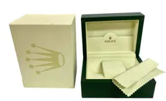 ロレックス 時計用  BOX 箱 ケース  ＲＯＬＥＸ グリーン 緑  39137.04 空き箱 空箱 内箱　外箱 のサムネイル
