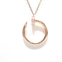 Cartier カルティエ 釘モチーフ ネックレス ゴールドカラー 44cm
