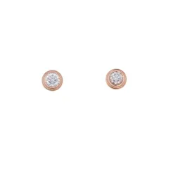 カルティエ ピアス カルティエ ダムール イヤリング ミディアムモデル ダイヤモンド 2P 計0.26ct K18PGピンクゴールド B8041500のサムネイル
