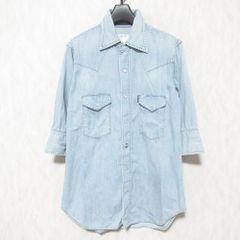 くろ【超美品】マディソンブルー　ウエスタンデニムシャツ　サイズ01 くろ様専用【超美品】マディソンブルー ウエスタンデニムシャツ サイズ