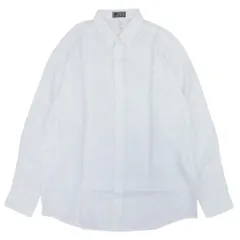 美品 Gianni Versace ジャンニ・ヴェルサーチ メデューサボタン ジャガード シャツ カットソー トップス 長袖 vintage 52 白 ホワイト メンズ 古着 中古 USEDのサムネイル