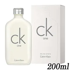 カルバンクライン CK ONE シーケーワン EDT SP 200ml CK[7438/5021/1798] のサムネイル