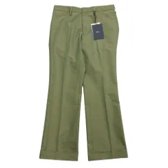 美品 kolor カラー 25ss ロールアップ フレア パンツ スラックス 光沢 サイズ3 玉虫色 緑 グリーン メンズ 古着 中古 USEDのサムネイル