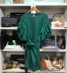 ISABEL MARANT イサベル マラン フリル袖 リネン ONE PIECEのサムネイル