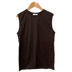 美品 25AW ATON エイトン SUVIN 60/2 TANK TOP タンクトップ サイズ2 ブラウン レディース 古着 中古 USEDのサムネイル