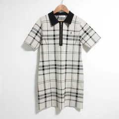 未使用 Her lip to ハーリップトゥ Trois Logo Knit Mini Dress ひざ上丈 ミニワンピース 1243205023 Mサイズ ベージュ レディース 古着 中古 USEDのサムネイル