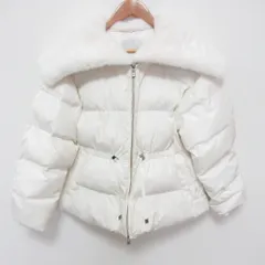 美品 23AW CELFORD セルフォード ファー襟付きキルティングショートコート CWFC235013 サイズ36 アイボリー レディース 古着 中古 USEDのサムネイル