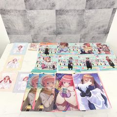 一番くじ 五等分の花嫁 M賞 クリアファイル&ステッカーセット 5品
