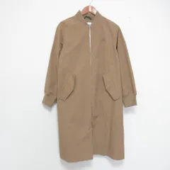 未使用 LACOSTE ラコステ ルーズフィットAラインボマーコート BF007J-99 サイズ34 ベージュ レディース 古着 中古 USEDのサムネイル