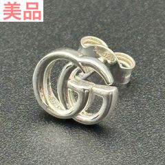 人気 レア✨ GUCCI ピアス ゴルメット フープ ロゴ 刻印 1445 - メルカリ